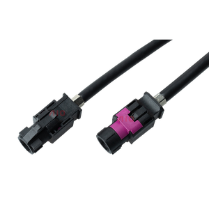 Hsd 4 + 2 pin a-mã thẳng nữ Jack fakra dacar 535 4-core cáp cho xe đài phát thanh tín hiệu cho BMW/Benz/audi/VW - Product Image 2