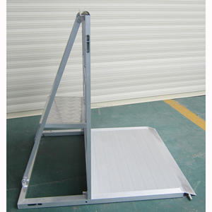 Barrières 1.0*1.25*1.2m en vente clôture anti-émeute verrouillable avec porte barrière de contrôle des foules en aluminium - Product Image 3