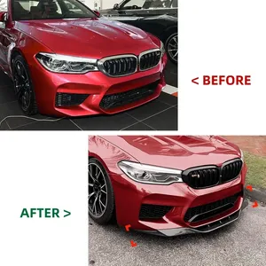ลิ้นกันชนหน้ารถยนต์สำหรับซีรีส์ 5 M5 F90 ปี 2018-2020 สปอยเลอร์ดิฟฟิวเซอร์กันกระแทก ชุดแต่งภายนอก - Product Image 2