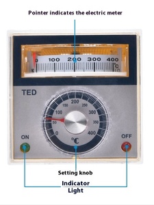 Medidor de Temperatura y Controlador de Temperatura para Horno/Sartén Eléctrica TUOBANG TED-2001, Personalizado ODM, 18 Meses de Garantía, ABS - Product Image 3
