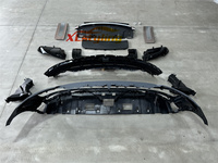 Kit carrosserie SV de haute qualité, pare-chocs avant avec calandre pour Range Rover Vogue 2016, matériau PP, nouvelles pinces d'échappement