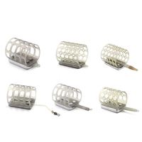 Chine vente en gros métal méthode mangeoire Cage longue coulée mangeoire sèche pour la pêche grossière et assortie frais de méthode de pêche à la carpe durables