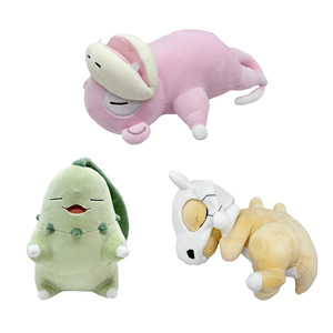 Vendita calda nuova bambola giocattolo di peluche per dormire Super morbido cuscino animale Kawaii da serie per dormire tessuto in poliestere ricamato stile carino - Product Image 1