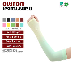 Customize Cycling Sports Fashionable <strong>Sleeve</strong> Outdoor Ice Fabric Extended Cycling Arm Sunscreen Ice <strong>Sleeve</strong> - Product Image 2