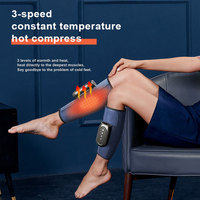 Appareil de massage électrique pour mollets, compression d'air, produits pour le corps, masseur pour les jambes, masseur pour mollets avec 3 intensités
