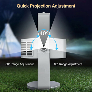 Độ sáng cao 1080p Thông minh Android <span class=keywords><strong>Wifi</strong></span> chiếu tương thích với cho Everycom T11 rạp hát tại nhà các tính năng 4K video tự động lấy nét - Product Image 6