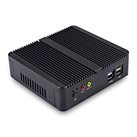 Mini PC Industrial Integrado Zkmagic OEM ODM, CPU Intel Celeron N2830 J1800 J1900, Windows 11 Linux, Mini Ordenador de Escritorio para Juegos