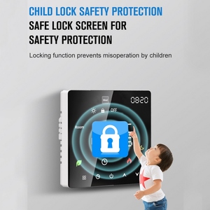 Smart <strong>Thermostat</strong> for Home Touchscreen Programmable Temperature Control IP20 Protection Auto/Manual Mode <strong>Digital</strong> <strong>Thermostat</strong> - Product Image 6