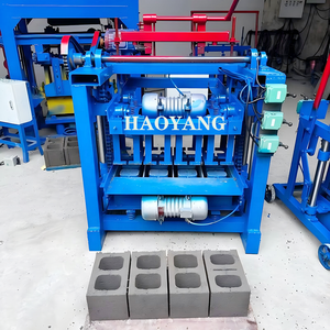 Máy làm gạch xây dựng nhà bán tự động 2025 QT 4-35a có giá rẻ và có thể sản xuất các loại gạch khác nhau - Product Image 3