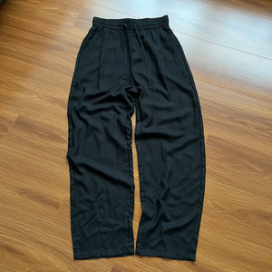 <span class=keywords><strong>Pantaloni</strong></span> Larghi Unisex OEM per Yoga, Primavera/Estate, Personalizzabili <span class=keywords><strong>con</strong></span> LOGO, Elastici, Casual, Gamba Larga, <span class=keywords><strong>in</strong></span> Lino e Cotone per Uomo - Product Image 1