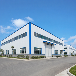 Prefab Heavy Welded Portal <b>Frame</b> Prefab Steel Building Low Price for Big Warehouse Industrial Greenhouse - Product Image 1