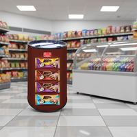 Congélateurs verticaux à froid direct Meisda SD80Y 80L 110V/60Hz à température unique pour bâtonnets glacés, vente en gros