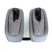 Masseur électrique pour pieds et chevilles avec 6 airbags, machine à compression d'air à 3 rangées de rouleaux pour la relaxation des pieds et la circulation sanguine