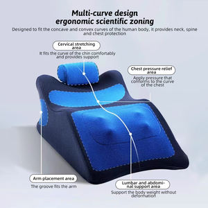 Almohada de Masaje Multifuncional de Tela Magnética de Poliéster y Algodón, con Compresa Caliente Vibratoria de Algodón con Memoria, para Uso Familiar y en el Automóvil - Product Image 2