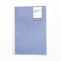 Cuaderno Personalizado de Tapa Blanda Color Macaron de 252x175mm con Páginas Rayadas y Encuadernación Térmica