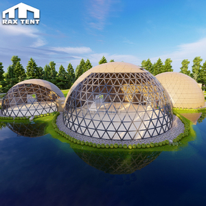 Tente dôme en verre connectée 12M 15M 20M pour la salle à manger de glamping Resort Party et la maison à grand dôme à projection VR - Product Image 2