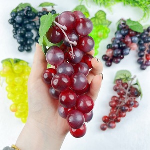 Raisins artificiels <span class=keywords><strong>en</strong></span> gros, <span class=keywords><strong>grappe</strong></span> <span class=keywords><strong>de</strong></span> raisins artificiels, fruits artificiels réalistes, mini-raisins décoratifs <span class=keywords><strong>en</strong></span> <span class=keywords><strong>plastique</strong></span> - Product Image 4