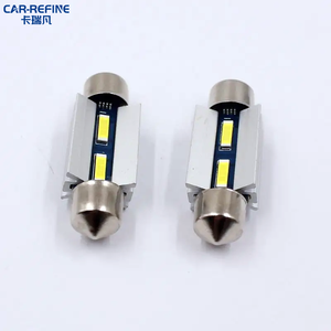 Luz de Lectura LED <span class=keywords><strong>C5W</strong></span> de 31mm 36mm 39mm 41mm, No Polarizada, Festoon Canbus 1860 2SMD, Lámpara de Techo Interior para Automóvil, Luces Interiores de Automóvil, 9-32v, Luces Blancas - Product Image 1