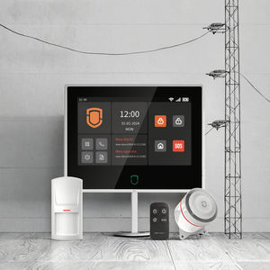 نظام إنذار منزلي ذكي لاسلكي OEM ODM بشاشة لمس IPS 7 بوصة مع اتصال 4G وWIFI - Product Image 1