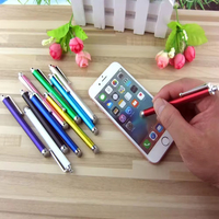 Stylet capacitif avec logo personnalisé OEM stylet rétractable pour écran tactile avec rotation de 360 pour dessin Samsung Honor