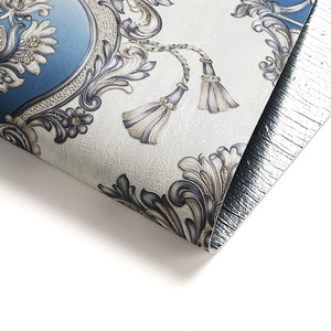 Papel tapiz autoadhesivo con patrón geométrico, no tejido, autoadhesivo, impermeable, para dormitorio, uso doméstico, diseño contemporáneo - Product Image 5