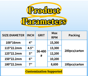 Fourniture directe usine : Disques à lamelles non tissés 100 mm, dureté moyenne, personnalisables OEM pour le ponçage <span class=keywords><strong>de</strong></span> peinture - Product Image 5