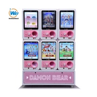 Vente en gros Centre de divertissement pour enfants Mini Egg vide Gachapon Capsule Monnayeur Cadeaux personnalisés Jouets Distributeur automatique Gachapon