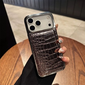 เคสโทรศัพท์ลายหนังจระเข้หลากสีสัน สำหรับ iPhone 16 17 Air 15 14 13 12 11 Pro Max Plus ป้องกันแรงกระแทกอย่างหรูหรา - Product Image 4