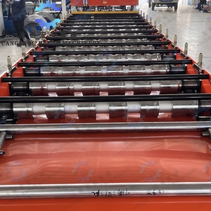 High Accuracy Color Steel Roof <b>Tile</b> Making Machine with Motor for Automatic Roll Forming - Product Image 2