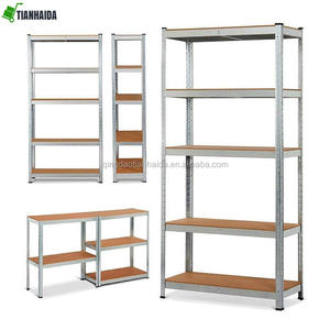 Toptan Ayarlanabilir Çelik Depo Rafları Dayanıklı Yer Tasarruflu <span class=keywords><strong>Metal</strong></span> Alet Rafları İşletmeler ve Garajlar İçin - Product Image 4
