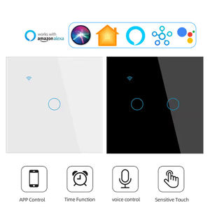 Interruptor Inteligente MT-SW-EU, Interruptor de Luz Táctil Mate WiFi Compatible con Alexa, Google Assistant, HomeKit y SmartThings - Product Image 4
