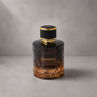 Flacon de parfum rond 50 ml pour homme, flacon vide en verre avec pulvérisateur à sertir et boîte – Meilleures ventes