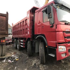 Camion benne à essence HOWO 12 roues, camion de décharge HOWO 375 hp, 6x4, en solde - Product Image 6