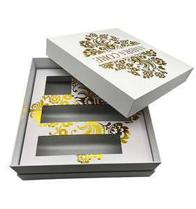 Luxury Custom Logo Slide Out Gift <strong>Boxes</strong> White Rigid Hard Case Cardboard Packaging with <strong>Removable</strong> Lid Base Paper Box <strong>for</strong> Bedding - Product Image 4