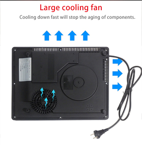 Mini cơ thể Countertop 2000W 2.2kw cảm ứng HOB xách tay bếp điện cảm ứng bếp duy nhất Burner - Product Image 6