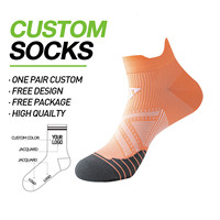 Chaussettes de sport de haute qualité avec logo personnalisé, chaussettes de course pour hommes, chaussettes de basket-ball d'élite