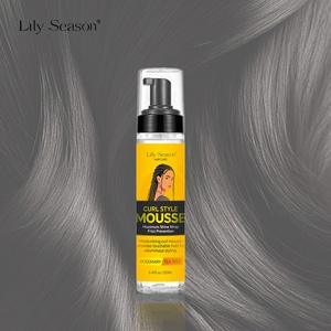 Adhésif Coiffant Fixation Extrême à l'Aloe Vera et Huile d'<span class=keywords><strong>Olive</strong></span>, Sans Résidu, Formule Longue Durée, <span class=keywords><strong>Mousse</strong></span> Fondante en Pompe - Product Image 1