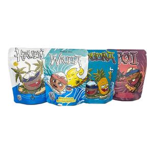 Black Mylar Bags Child Proof Bag Biodegradable Stand Up Pouch Plastic Ziplock Small Zipper Bags Cali Packs