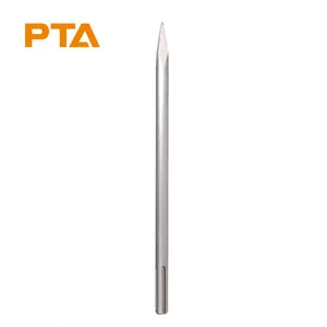 SDS Max Electric Hammer Chisel Clay Spade Point Wide Flat Hollow Gouge Chisel For Concrete Stone Masonry Wall