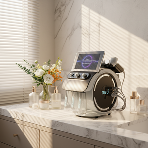 Appareil de nettoyage du <span class=keywords><strong>visage</strong></span> 6 en 1, hydrodermabrasion, jet d'oxygène, lifting du <span class=keywords><strong>visage</strong></span>, jet facial, blanchiment de la peau, nettoyage au diamant, dermabrasion - Product Image 1