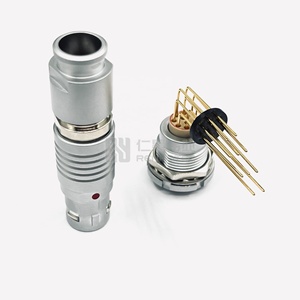 Nối eeg B loạt <span class=keywords><strong>ECG</strong></span> 90 độ khuỷu tay pin <span class=keywords><strong>PCB</strong></span> Pin thẳng thông qua ổ cắm - Product Image 1