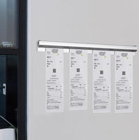 Support de Commandes de Cuisine 30 cm en Aluminium pour Restaurants – Idéal pour Affichage en Cuisine et à Emporter – Vente Flash