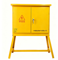 Caja de Distribución de Energía para Obras Temporales, 63A, Resistente a la Intemperie, OEM Personalizado