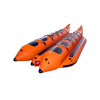 10 Personen Dubbele Buis Gemotoriseerde Opblaasbare Water Boot, Opblaasbare Rafting Boot, Opblaasbare Banaan Boot Te Koop