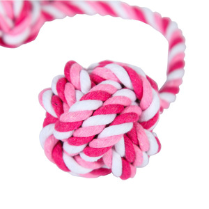 Pet <b>Rope</b> Toy Ball Cotton Knotted Dog Play <b>Exercise</b> Interactive Toy for Pets - Product Image 3