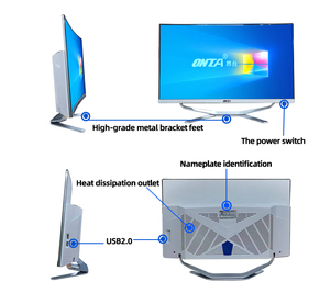 Producción Personalizada de Computadora de Escritorio con Pantalla Curva de 23.6 Pulgadas, Tarjeta Gráfica Independiente, Juego I5i7i9, Conjunto Completo - Product Image 6
