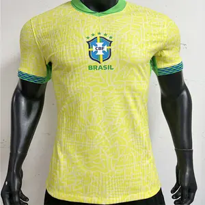 Personalizado 2024/2025 nuevo Brasil Jersey jugador/Fan fútbol Jersey camiseta para hombres