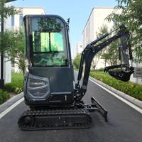 Mini-pelle compacte Barata Pelle Kubota EPA Bagger Pelles sur chenilles Petite pelleteuse 1800kg Miniexcavadora Prix