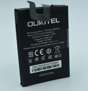 Oem Batterij Voor Oukitel Wp5 Wp5 Pro Batterij Hoge Capaciteit 8000Mah Batterij - Product Image 2