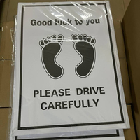Tapis de sol de voiture jetables en papier, personnalisés avec logo, design gratuit, anti-poussière, vente en gros, usage unique